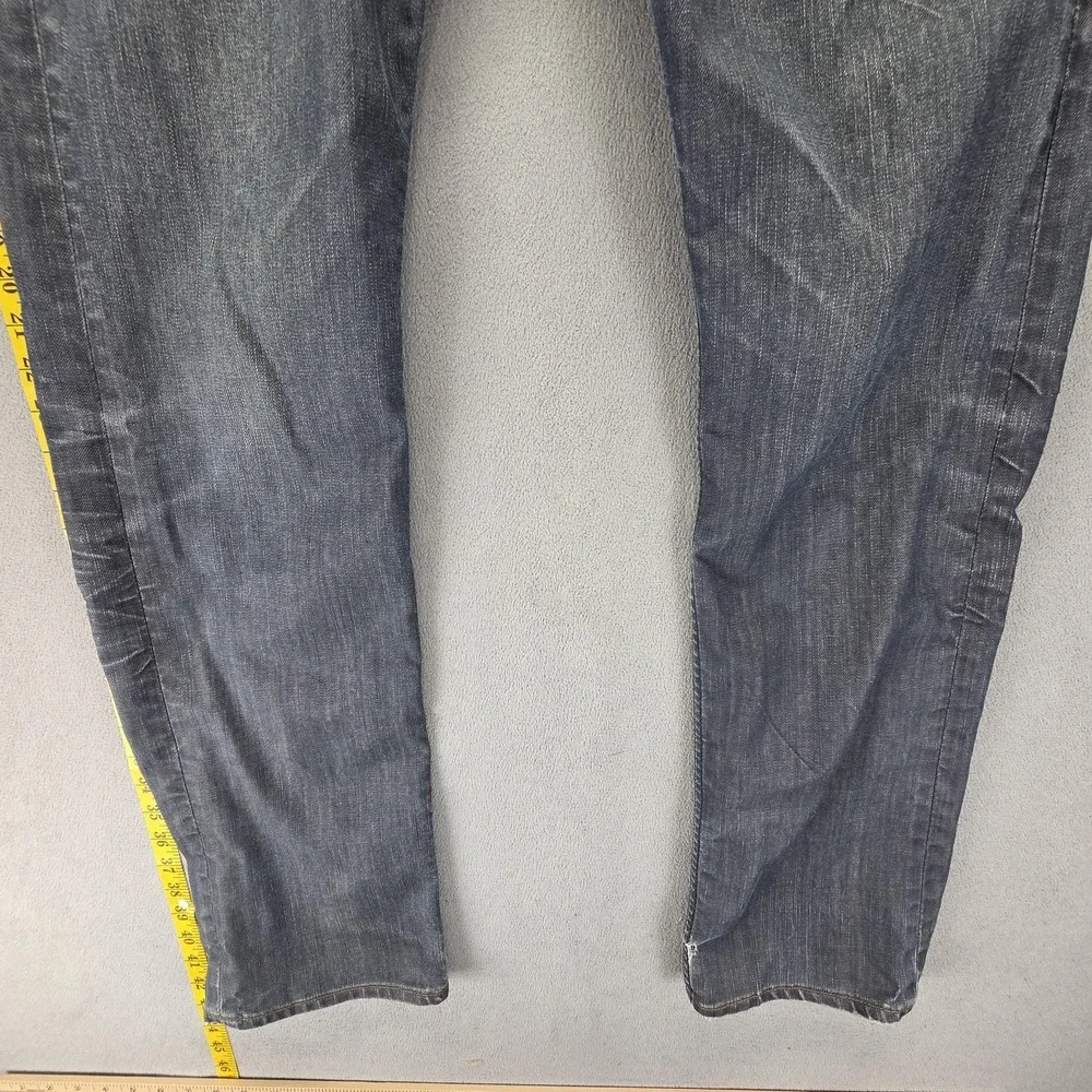 Vintage Levis 504 Jeans Mens 32x32 Blue Engineered Flap Pocket Honeycomb Zip Fly